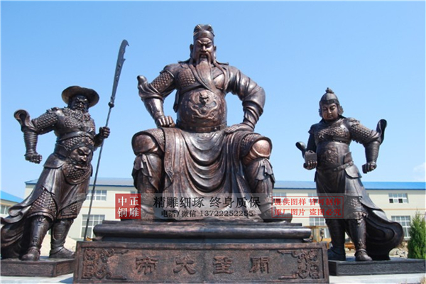 武財(cái)神雕塑.jpg 武財(cái)神雕塑.jpg